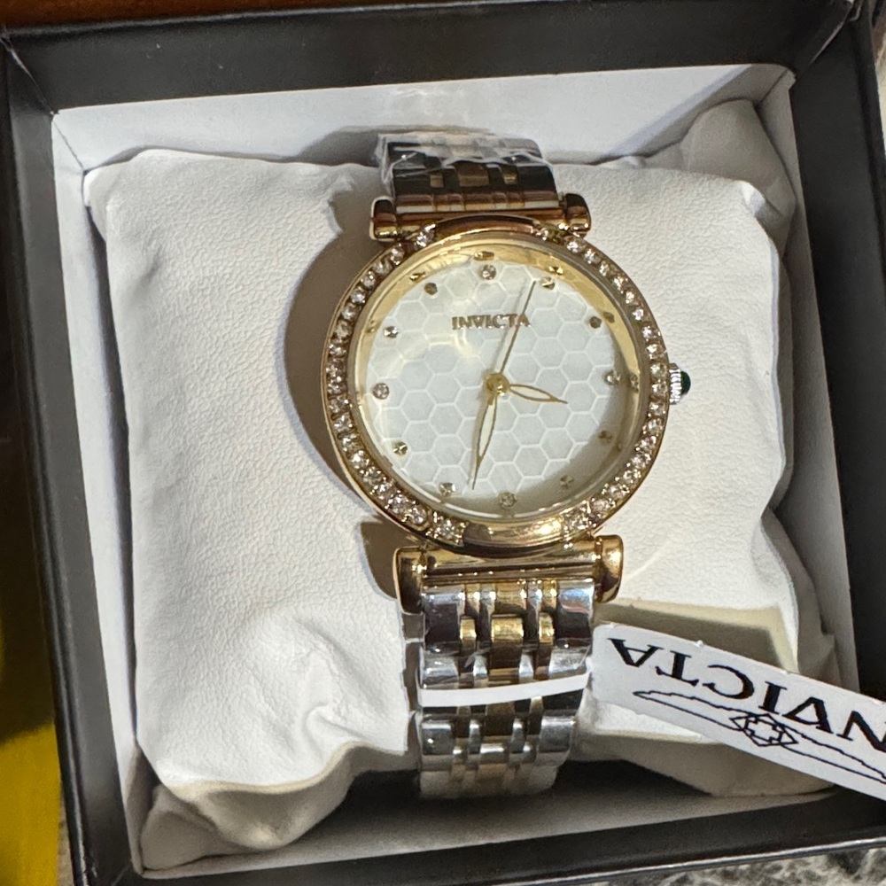 Invicta Gold and Silver Women's Watch
